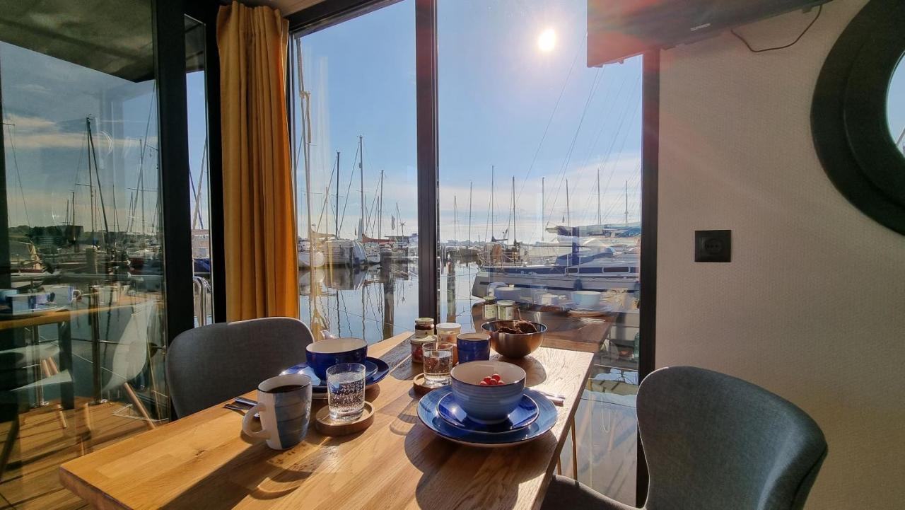 Hausboot Hilja Otel Schleswig Dış mekan fotoğraf